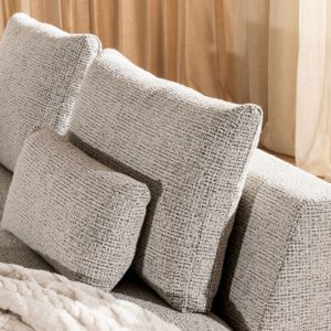 Sofa modułowa 2-osobowa Bastia, obłe kształty