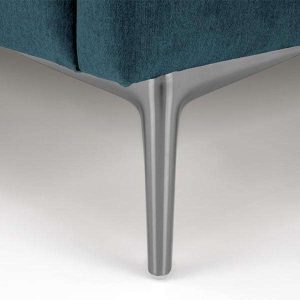 Korpus do łóżka tapicerowany zielony 160x200 cm Modulo