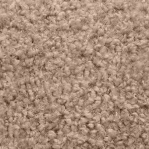 Fotel wypoczynkowy Avis, obłe kształty, beżowy, boucle