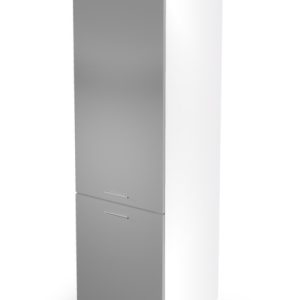 Szafka dolna wysoka biała / jasnoszara mat / wysoki połysk 60 cm Vento