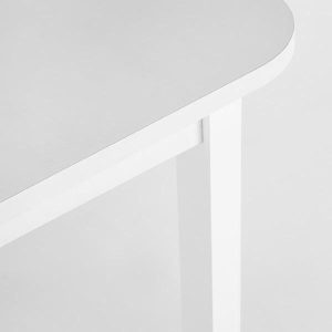 Stół rozkładany biały mat 160 - 228 x 90 cm Florian