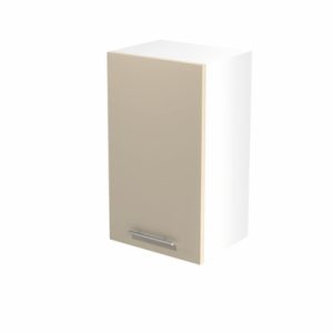 Szafka górna biała / beżowa mat / wysoki połysk 40 cm Vento
