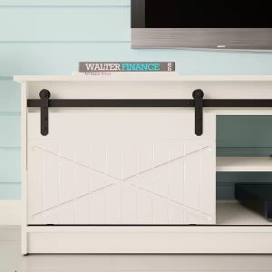 Szafka RTV biała mat / połysk 200 cm Windsor