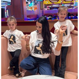 Bawełniana bluzka t-shirt NAOMI - wzór 1