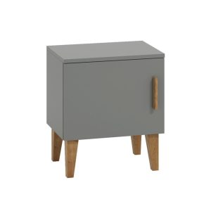 Szafka nocna szara mat 50 cm From