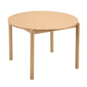 Stół do jadalni Yoko 110,5 cm, okrągły, naturalny