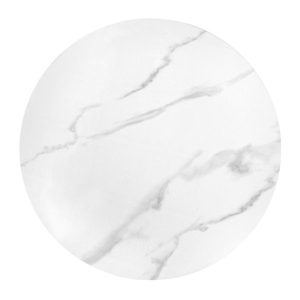 Stolik kawowy okrągły biały marmur / złoty mat 50 cm Tribeca