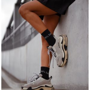 Skarpetki damskie 90’s Baby - czarne