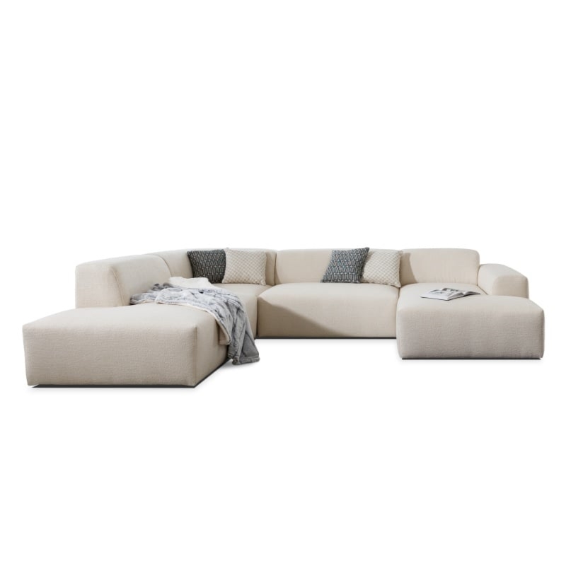 Narożnik modułowy Zeus U, 330 cm, prawy/lewy