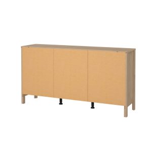 Komoda z szufladami i drzwiami jackson hickory 151 cm Madrid