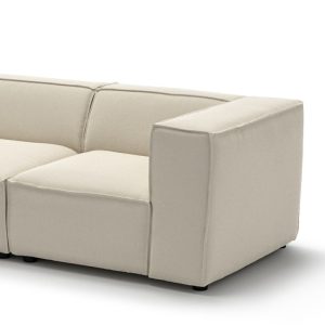 Sofa modułowa Modularis 285 cm, jasnobeżowa