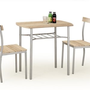 LANCE zestaw stół + 2 krzesła dąb sonoma