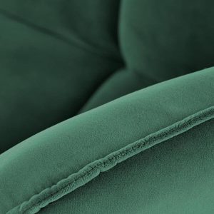 Fotel wypoczynkowy velvet zielony Belton