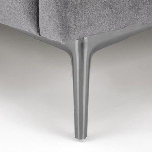 Zagłówek do łóżka szary 175x120 cm Modulo W2