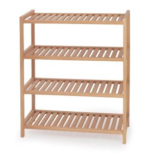 Stojak na buty ST8, 53 x 26 x 65 cm, drewno lite naturalne