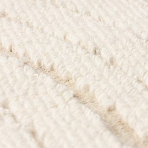 Dywan prostokątny Kora, wełniany, kremowy/beżowy