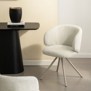 Krzesło obrotowe Pearl beżowe