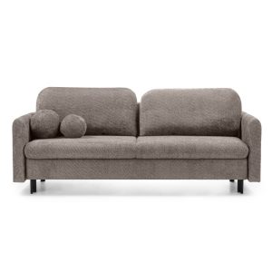 Sofa z funkcją spania i pojemnikiem Nest taupe