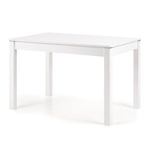 Stół rozkładany biały mat 118 - 158 x 75 cm Maurycy