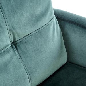 Fotel rozkładany velvet beżowy Felipe 2