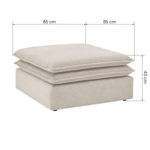 Puf tapicerowany Tilia