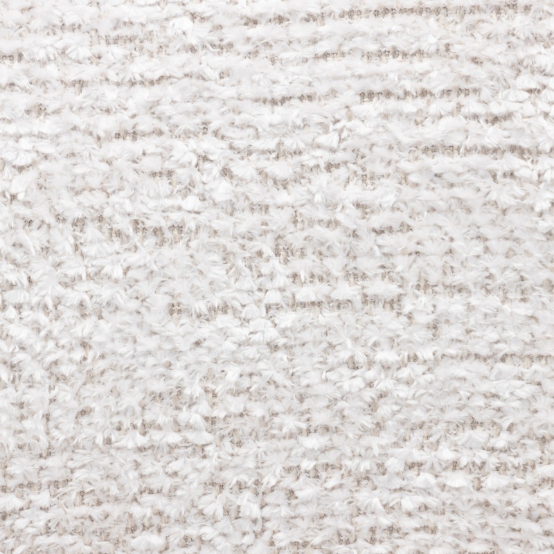 Fotel wypoczynkowy Monroe beżowy/naturalny, obłe kształty, nóżki kulki