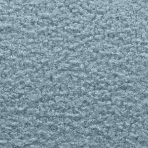 Fotel obrotowy Solla, niebieski, boucle, obłe kształty