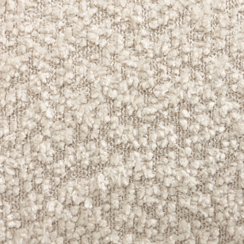 Sofa modułowa Moso, beżowa, prawostronna, zaokrąglona