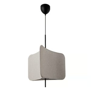 Lampa wisząca Tinto, beżowa