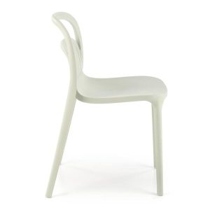 Krzesło ogrodowe plastikowe miętowe K490