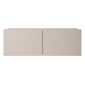 Szafka RTV Calabrini 100 cm, wisząca/stojąca, kaszmirowa