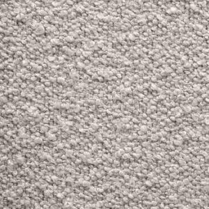 Krzesło tapicerowane Kobe, boucle, szarobeżowe/orzech