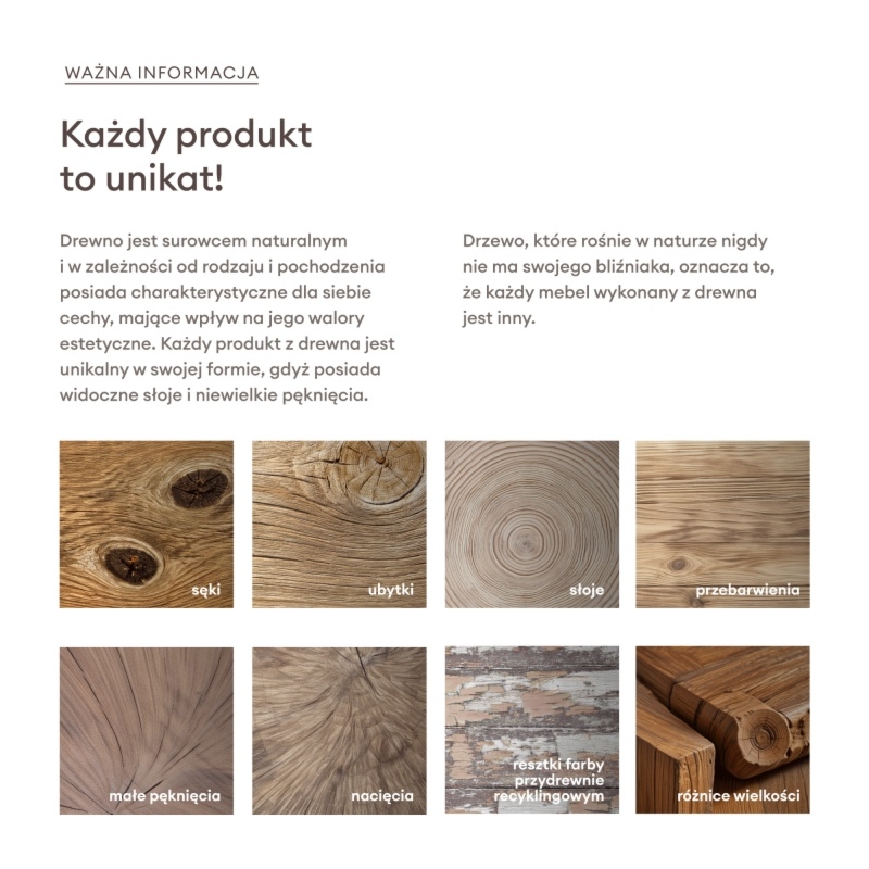 Stolik boczny Limali 50 cm, okrągły, czarny, drewno mango, obłe kształty