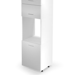 Szafka szafka dolna wysoka biała / dąb miodowy mat 60 cm Vento