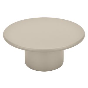 Stolik kawowy Arce 80 cm, ciemnobeżowy, matowy