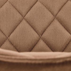 Krzesło do jadalni tapicerowane beżowe K450