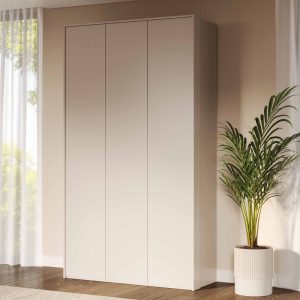 Szafa trzydrzwiowa kaszmir mat 138 x 242 cm Bruno