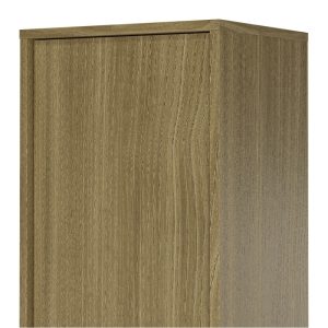 Szafka łazienkowa, słupek Mossy, dąb perłowy