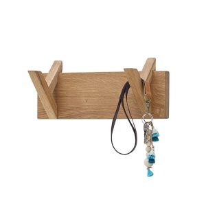 Wieszak ścienny dąb olejowany 30 cm Soline