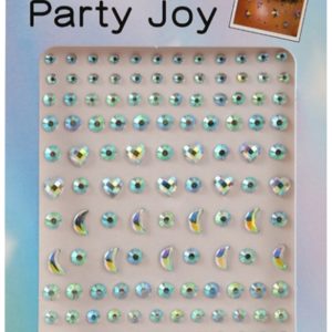 Samoprzylepne naklejki z kryształkami - wzór 3