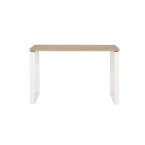 Biurko loftowe jackson hickory / białe mat 120 cm Sign