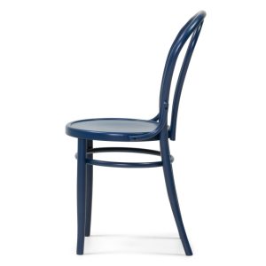 Krzesło do jadalni Jasper drewniane, granatowe