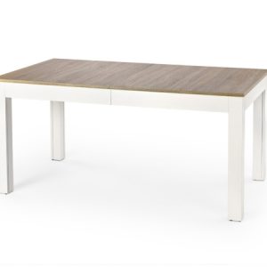 Stół rozkładany dąb sonoma / biały mat 160 - 300 x 90 cm Seweryn