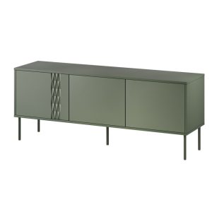 Szafka RTV zielona mat 150 cm Aurelia