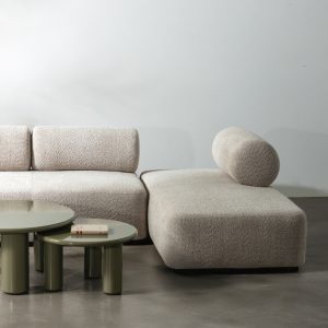 Narożnik modułowy Moso 250 cm, zaokrąglony, prawy/lewy