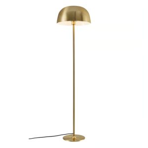 Lampa podłogowa grzybek Cera metalowa, mosiądz