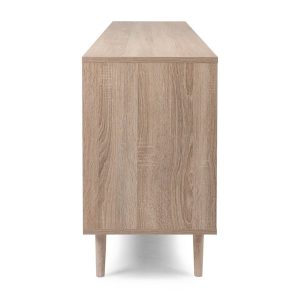 Komoda z szufladami i drzwiami dąb sonoma mat 180 cm Bali