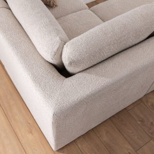 Narożnik modułowy Tomino U 393 cm, prawy/lewy, obłe kształty