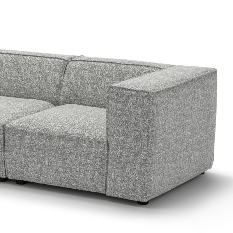 Sofa modułowa Modularis 285 cm, szara