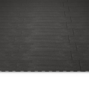 Podłoga do domku narzędziowego Ardena 4x3 m, ciemnoszara, drewno kompozytowe, łatwy montaż